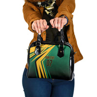 Jamaica Tropical Palm Personalized Shoulder Handbag - Wonder Print Shop