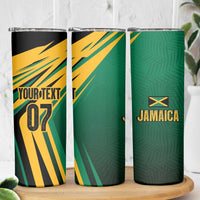 Jamaica Tropical Palm Personalized Skinny Tumbler - Wonder Print Shop