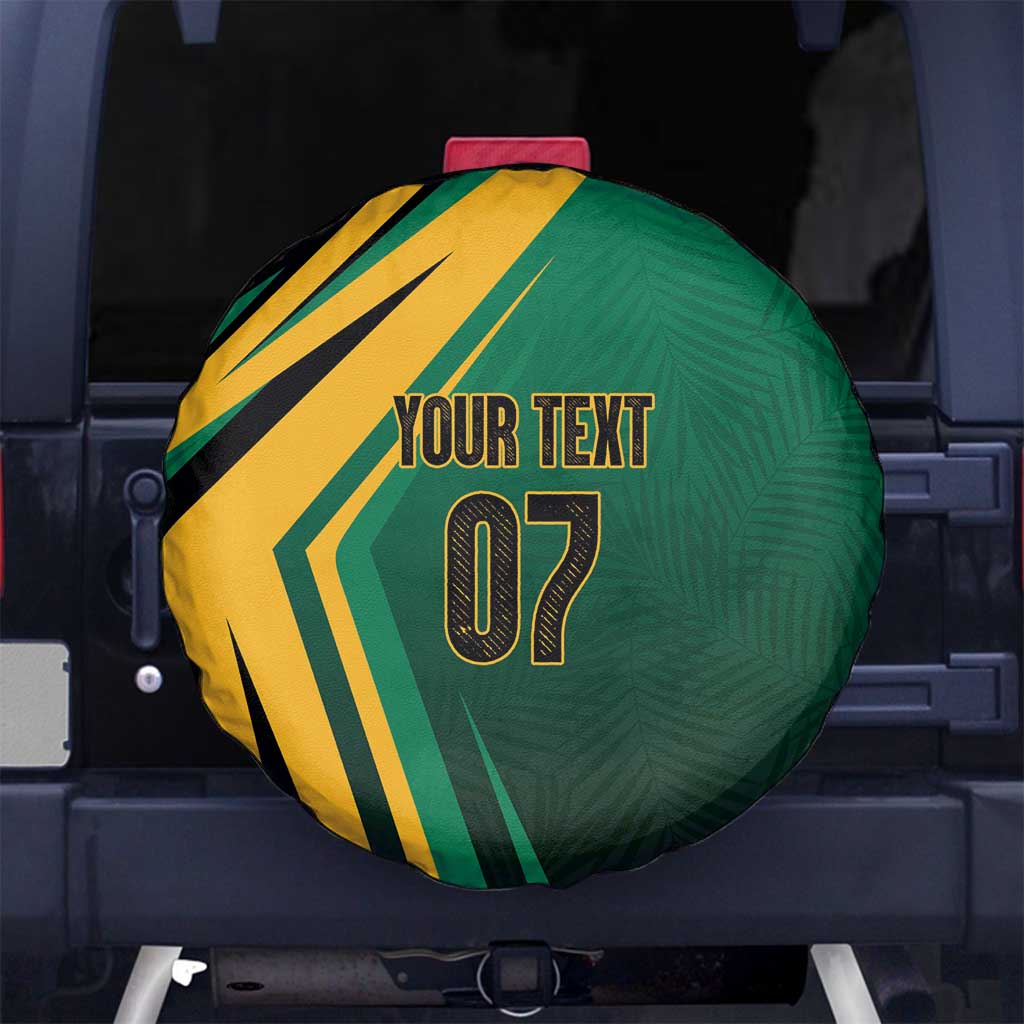 Jamaica Tropical Palm Personalized Spare Tire Cover - Wonder Print Shop