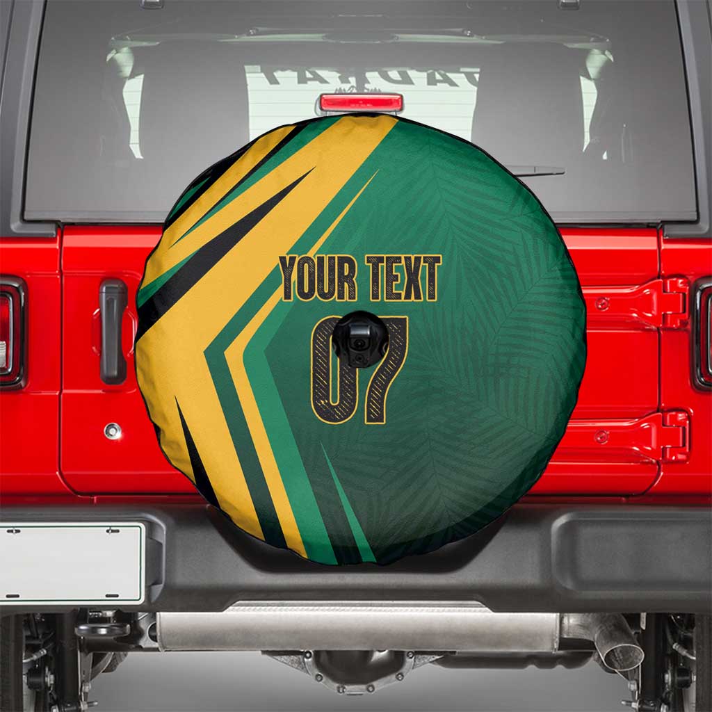 Jamaica Tropical Palm Personalized Spare Tire Cover - Wonder Print Shop