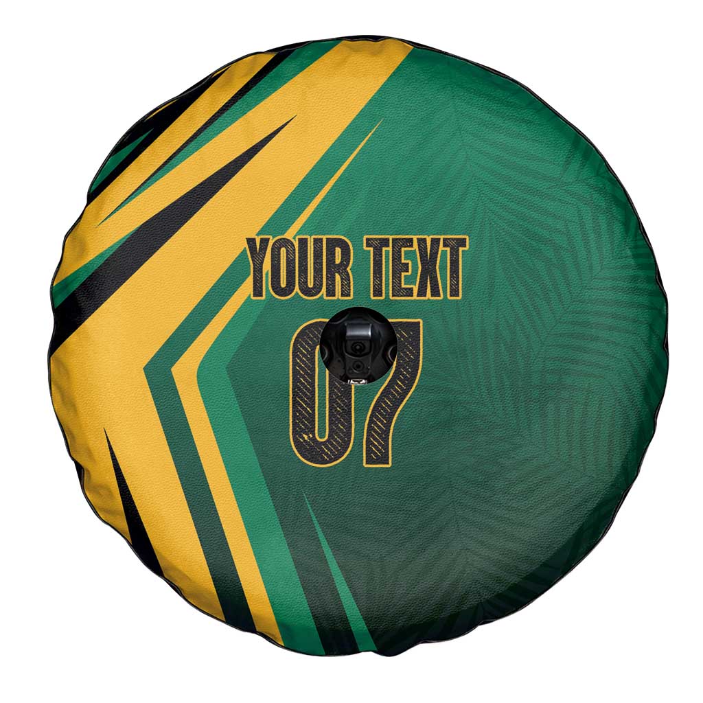Jamaica Tropical Palm Personalized Spare Tire Cover - Wonder Print Shop