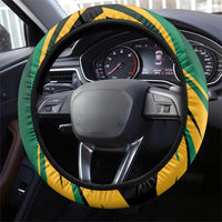 Jamaica Tropical Palm Steering Wheel Cover - Wonder Print Shop