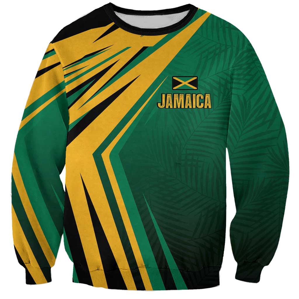 Jamaica Tropical Palm Personalized Sweatshirt - Wonder Print Shop