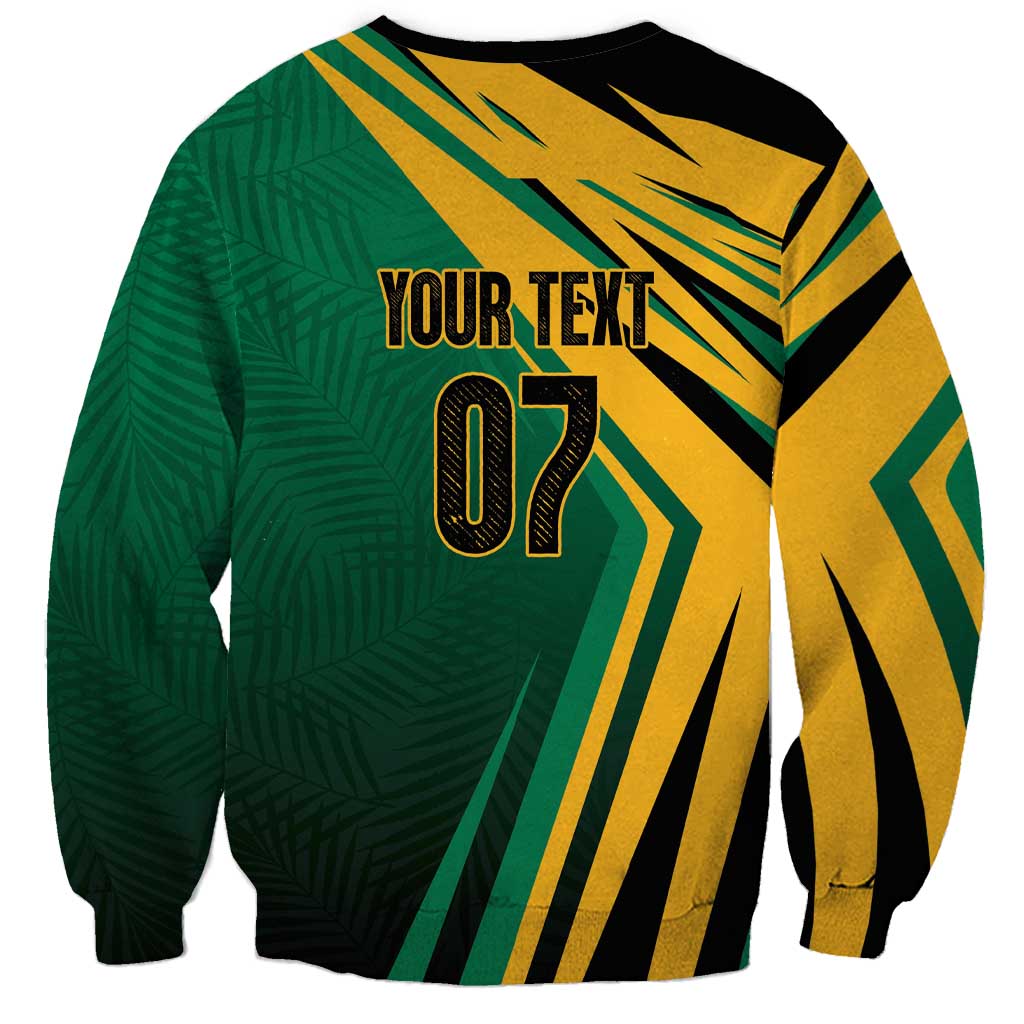 Jamaica Tropical Palm Personalized Sweatshirt - Wonder Print Shop