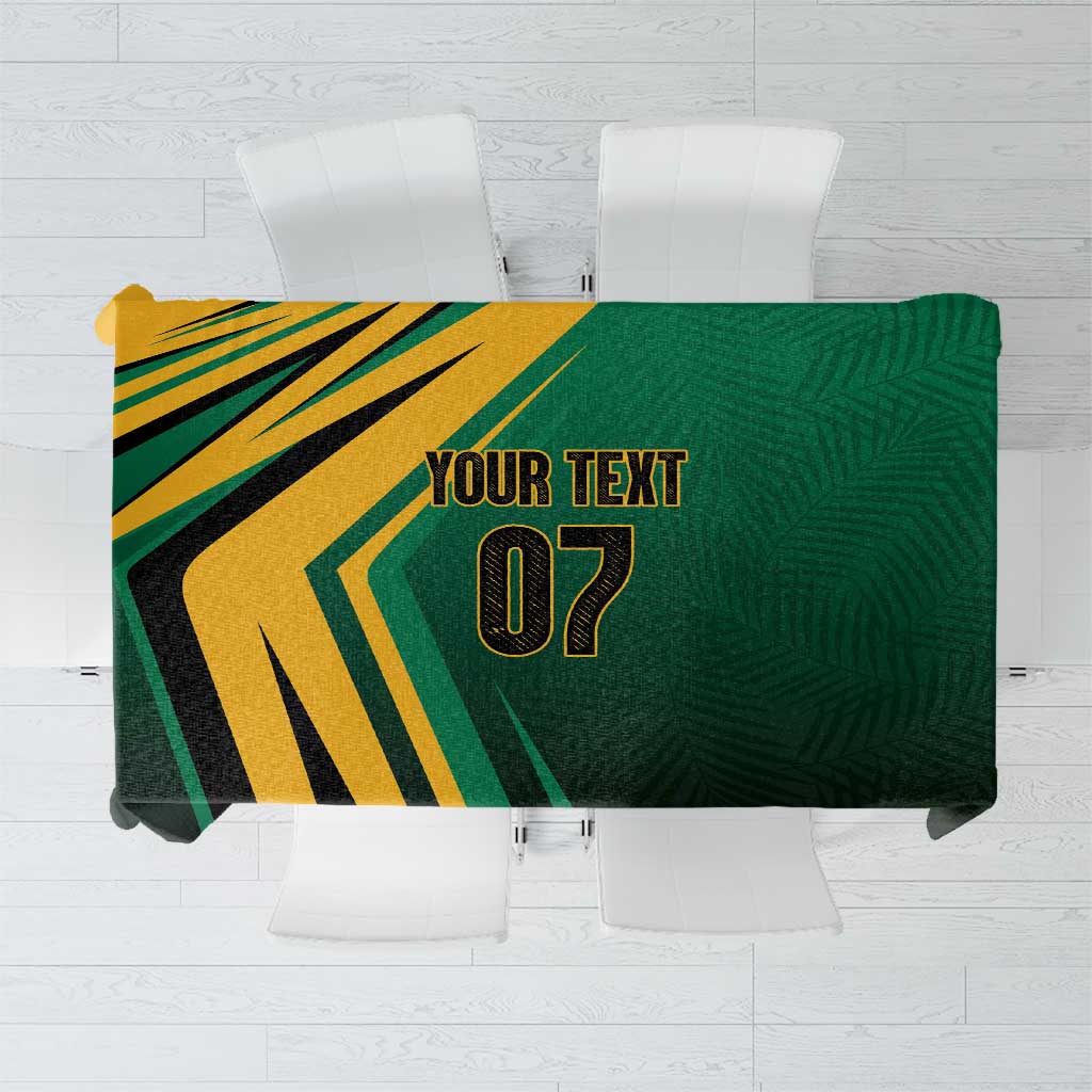 Jamaica Tropical Palm Personalized Tablecloth - Wonder Print Shop