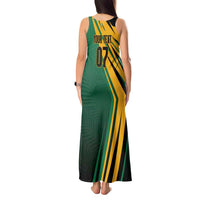 Jamaica Tropical Palm Personalized Tank Maxi Dress - Wonder Print Shop