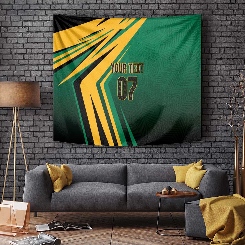 Jamaica Tropical Palm Personalized Tapestry - Wonder Print Shop