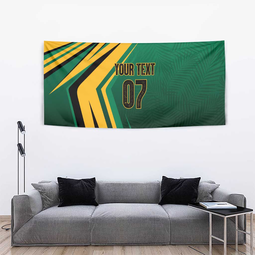 Jamaica Tropical Palm Personalized Tapestry - Wonder Print Shop