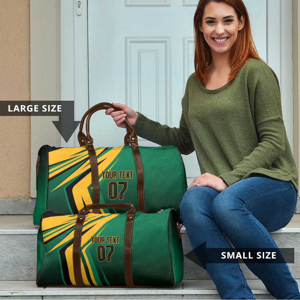 Jamaica Tropical Palm Personalized Travel Bag - Wonder Print Shop