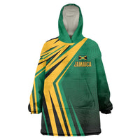 Jamaica Tropical Palm Personalized Wearable Blanket Hoodie - Wonder Print Shop