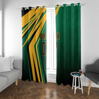 Jamaica Tropical Palm Personalized Window Curtain - Wonder Print Shop