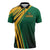Jamaica Tropical Palm Personalized Zipper Polo Shirt - Wonder Print Shop