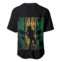 Jamaica One Love Grunge Baseball Jersey Jamrock - Wonder Print Shop