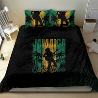 Jamaica One Love Grunge Bedding Set Jamrock - Wonder Print Shop