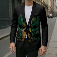Jamaica One Love Grunge Blazer Jamrock - Wonder Print Shop