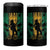 Jamaica One Love Grunge 4 in 1 Can Cooler Tumbler Jamrock - Wonder Print Shop