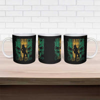 Jamaica One Love Grunge Ceramic Mug Jamrock - Wonder Print Shop