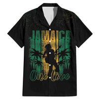 Jamaica One Love Grunge Family Matching Mermaid Dress and Hawaiian Shirt Jamrock - Wonder Print Shop