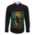 Jamaica One Love Grunge Family Matching Off Shoulder Short Dress and Hawaiian Shirt Jamrock - Wonder Print Shop