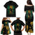 Jamaica One Love Grunge Family Matching Puletasi and Hawaiian Shirt Jamrock - Wonder Print Shop