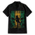 Jamaica One Love Grunge Family Matching Short Sleeve Bodycon Dress and Hawaiian Shirt Jamrock - Wonder Print Shop