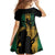 Jamaica One Love Grunge Family Matching Summer Maxi Dress and Hawaiian Shirt Jamrock - Wonder Print Shop