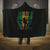 Jamaica One Love Grunge Hooded Blanket Jamrock - Wonder Print Shop