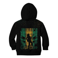 Jamaica One Love Grunge Kid Hoodie Jamrock - Wonder Print Shop