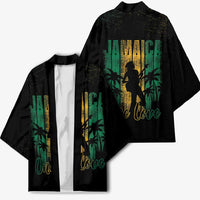 Jamaica One Love Grunge Kimono Jamrock - Wonder Print Shop