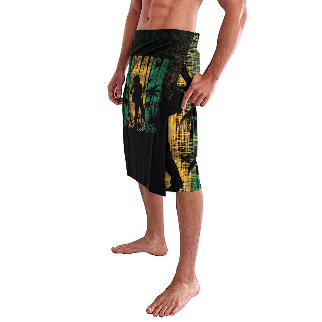 Jamaica One Love Grunge Lavalava Jamrock - Wonder Print Shop