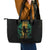 Jamaica One Love Grunge Leather Tote Bag Jamrock - Wonder Print Shop