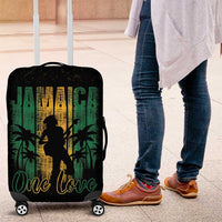 Jamaica One Love Grunge Luggage Cover Jamrock - Wonder Print Shop