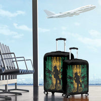 Jamaica One Love Grunge Luggage Cover Jamrock - Wonder Print Shop