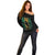 Jamaica One Love Grunge Off Shoulder Sweater Jamrock - Wonder Print Shop
