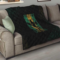 Jamaica One Love Grunge Quilt Jamrock - Wonder Print Shop