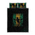 Jamaica One Love Grunge Quilt Bed Set Jamrock - Wonder Print Shop