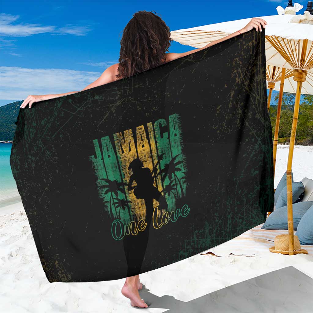 Jamaica One Love Grunge Sarong Jamrock - Wonder Print Shop