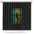 Jamaica One Love Grunge Shower Curtain Jamrock - Wonder Print Shop