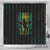 Jamaica One Love Grunge Shower Curtain Jamrock - Wonder Print Shop