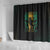 Jamaica One Love Grunge Shower Curtain Jamrock - Wonder Print Shop
