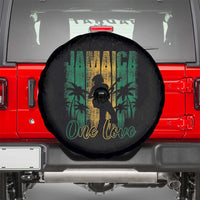 Jamaica One Love Grunge Spare Tire Cover Jamrock - Wonder Print Shop