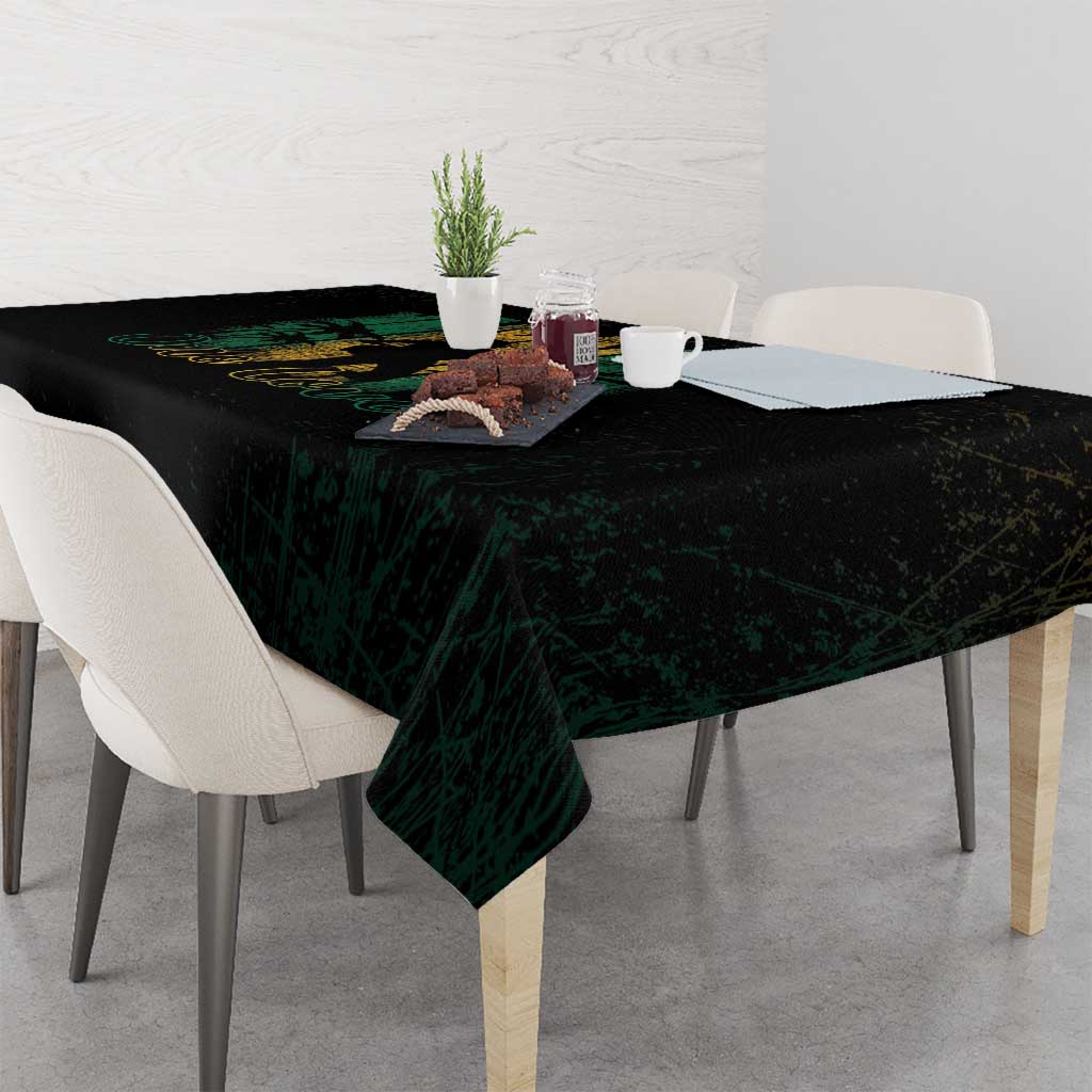Jamaica One Love Grunge Tablecloth Jamrock - Wonder Print Shop