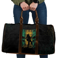 Jamaica One Love Grunge Travel Bag Jamrock - Wonder Print Shop