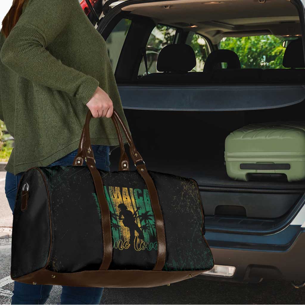 Jamaica One Love Grunge Travel Bag Jamrock - Wonder Print Shop