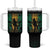 Jamaica One Love Grunge Tumbler With Handle Jamrock - Wonder Print Shop