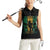Jamaica One Love Grunge Women Sleeveless Polo Shirt Jamrock - Wonder Print Shop