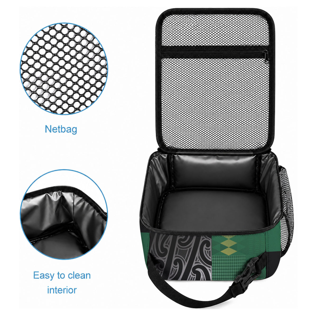 Rugby South Africa New Zealand Greatest Rivals Lunch Bag Tribal Motifs