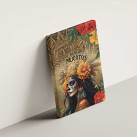 Dia de Los Muertos Mexico Canvas Wall Art Aztec Goddess Mictecacihuatl LT7 - Wonder Print Shop