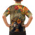 Dia de Los Muertos Mexico Family Matching Off Shoulder Maxi Dress and Hawaiian Shirt Aztec Goddess Mictecacihuatl LT7 - Wonder Print Shop