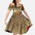 Dia de Los Muertos Mexico Family Matching Off Shoulder Maxi Dress and Hawaiian Shirt Aztec Goddess Mictecacihuatl LT7 - Wonder Print Shop